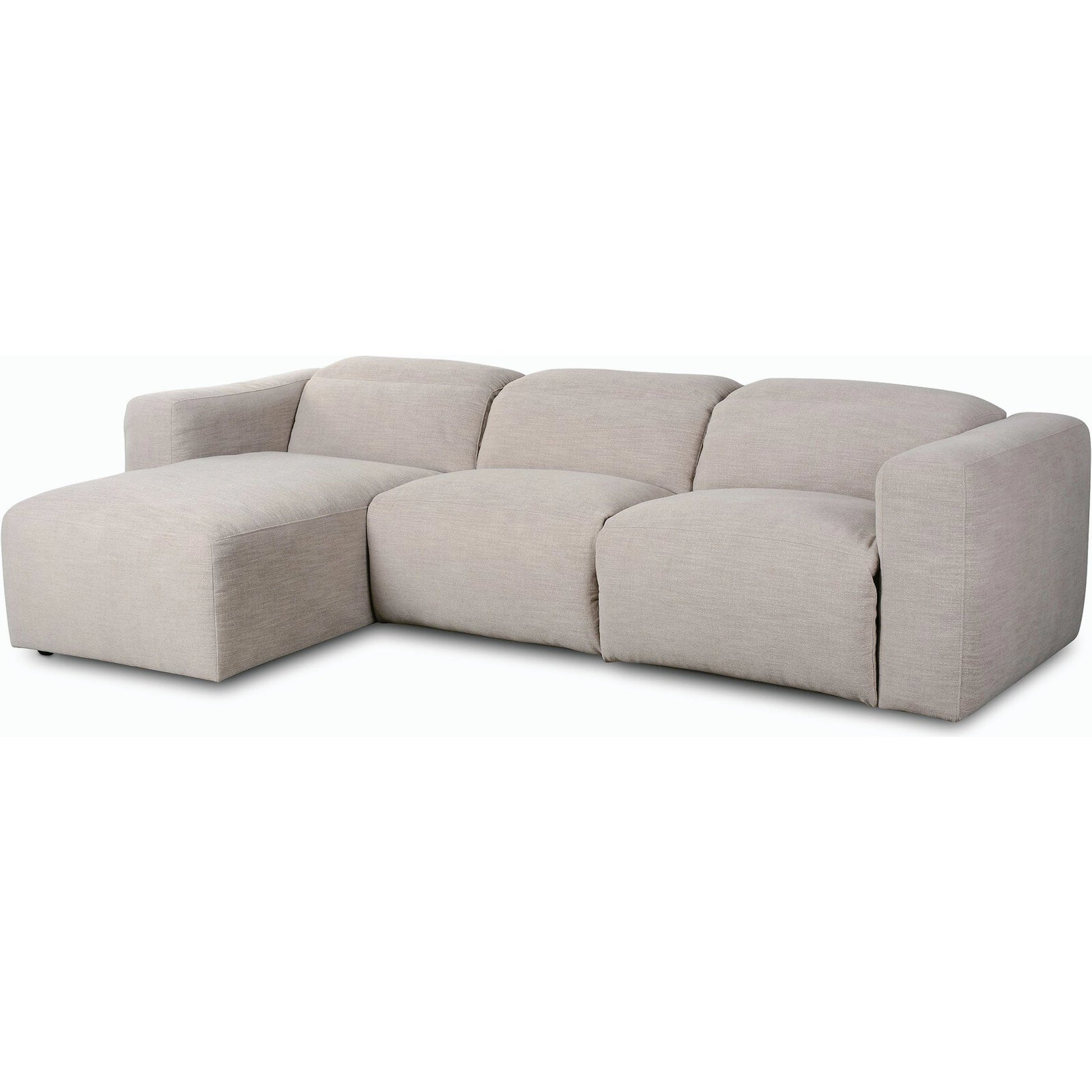 Radley Power Recliner 3-Piece Sectional W/ Chaise by Four Hands. Made from unique in a modern style.