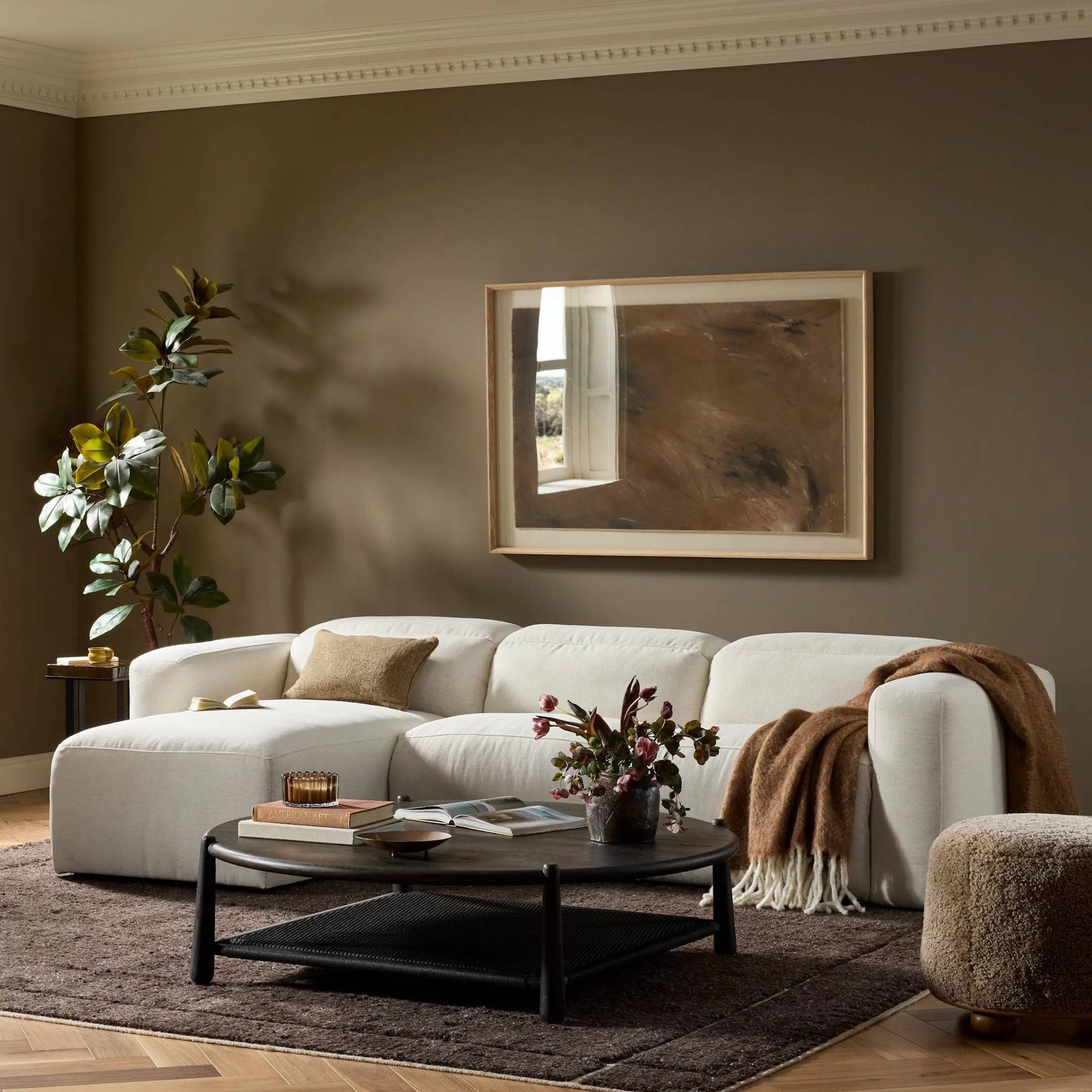 Radley Power Recliner 3-Piece Sectional W/ Chaise by Four Hands. Made from unique in a modern style.