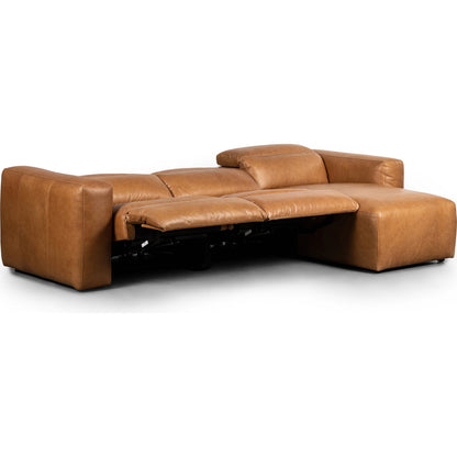 Radley Power Recliner 3-Piece Sectional W/ Chaise by Four Hands. Made from unique in a modern style.