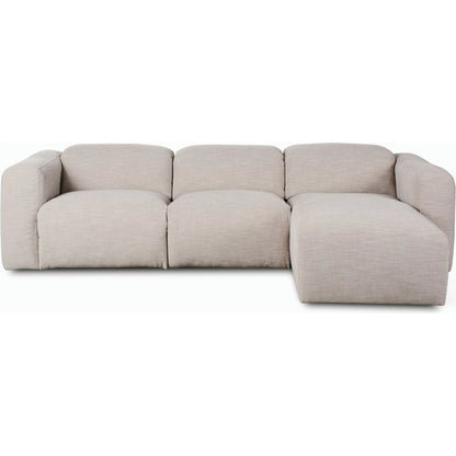 Radley Power Recliner 3-Piece Sectional W/ Chaise by Four Hands. Made from unique in a modern style.