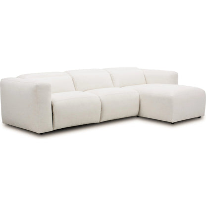 Radley Power Recliner 3-Piece Sectional W/ Chaise by Four Hands. Made from unique in a modern style.