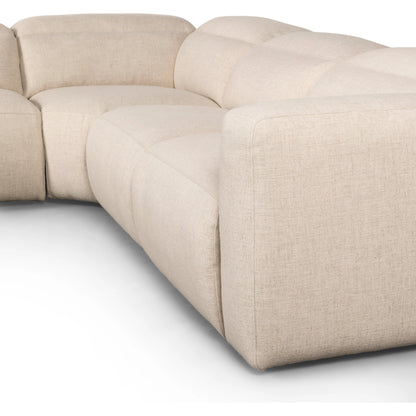 Radley Power Recliner 5-Piece Sectional by Four Hands. Made from unique in a modern style.
