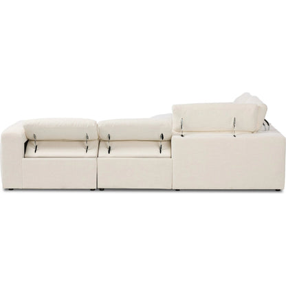Radley Power Recliner 5-Piece Sectional by Four Hands. Made from unique in a modern style.