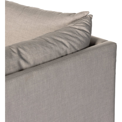 Westwood 5-Piece Sectional by Four Hands. Made from 100% polyester, solid banak, solid pine in a modern style.