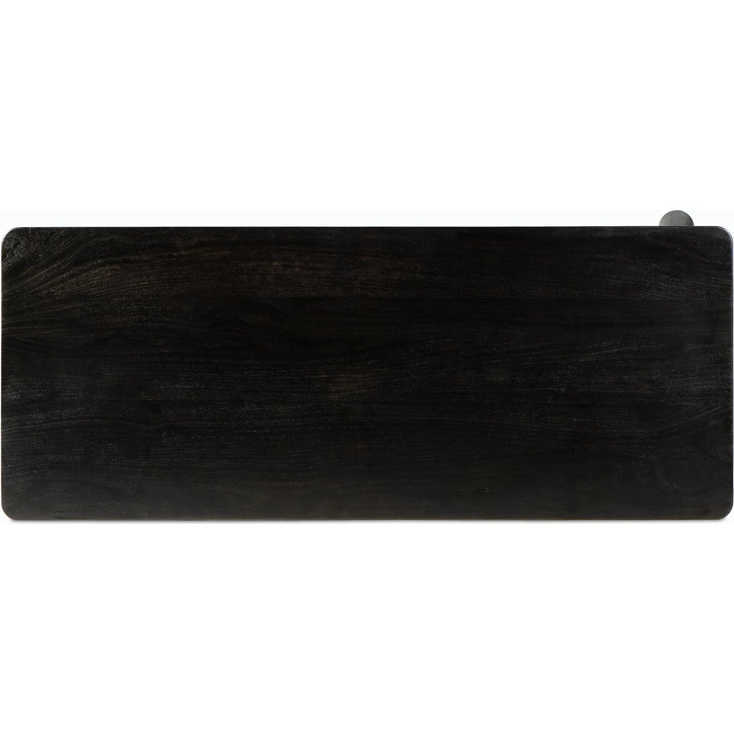 005 SI-2158282 | Additional Silo | Lorik Desk by Four Hands in worn black acacia. Made from solid acacia in a modern style.