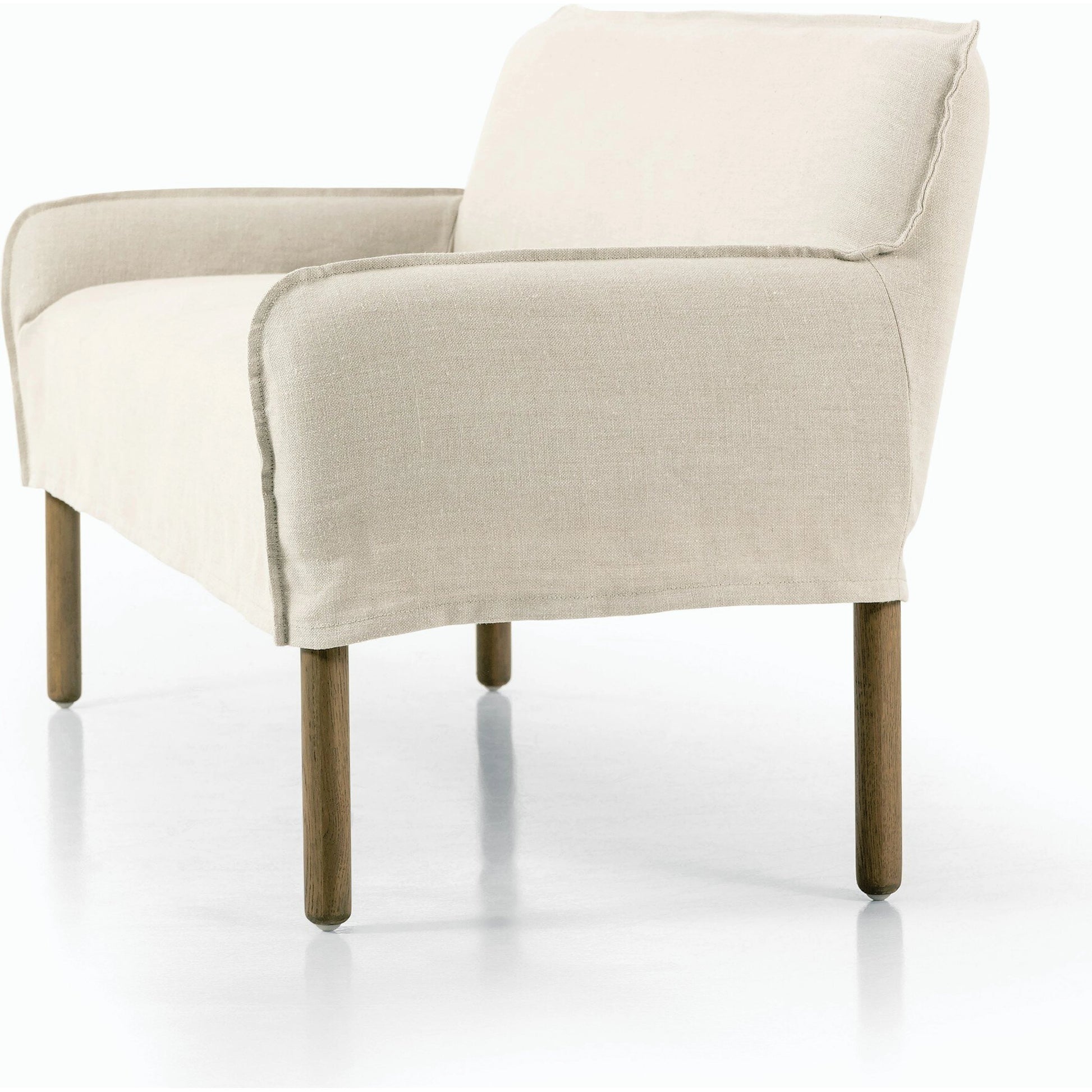 Addington Slipcover Bench by Four Hands. Made from unique in a modern style.