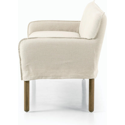 Addington Slipcover Bench by Four Hands. Made from unique in a modern style.