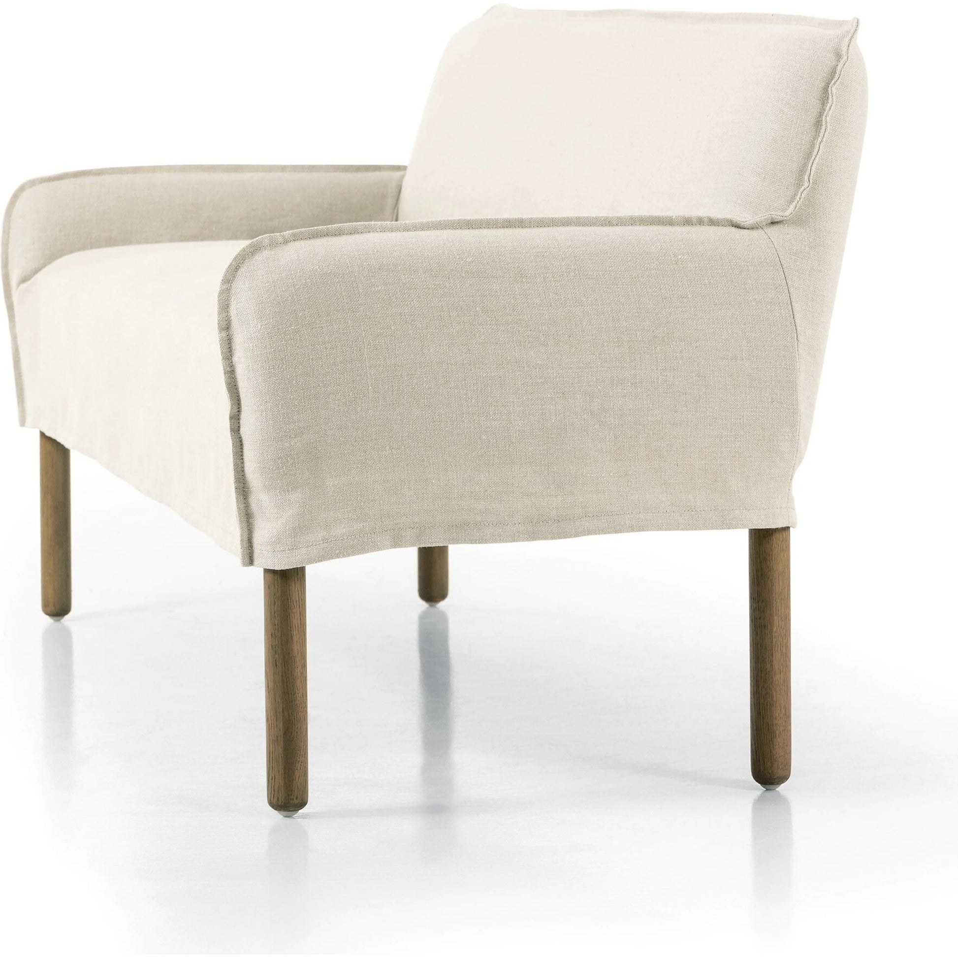 Addington Slipcover Bench by Four Hands. Made from unique in a modern style.
