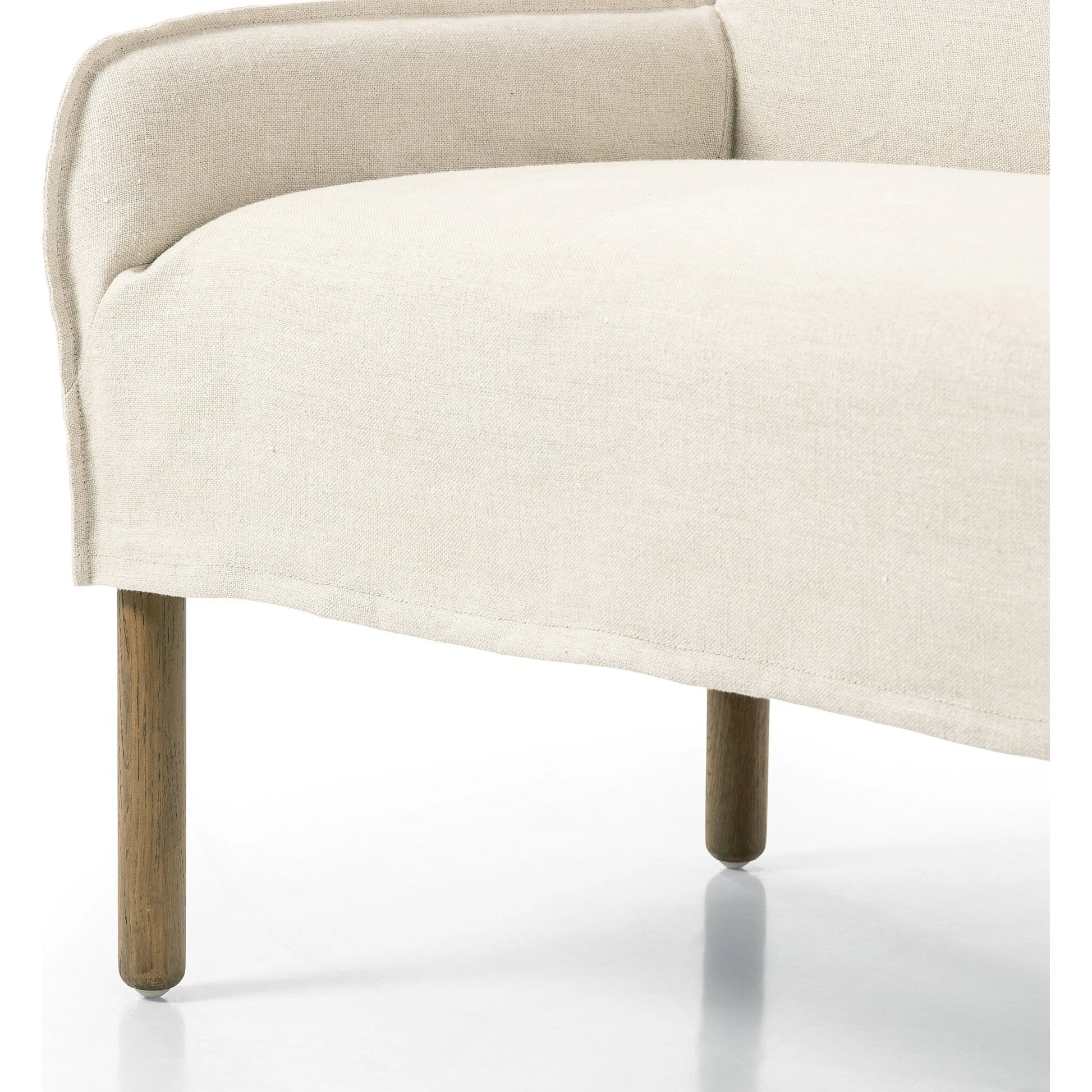 Addington Slipcover Bench by Four Hands. Made from unique in a modern style.