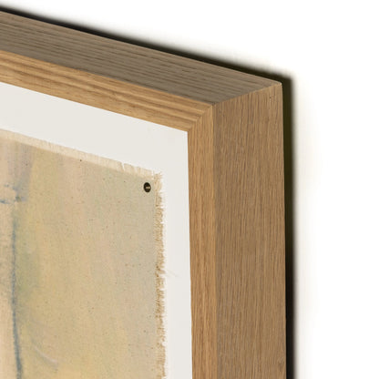 Late Lunch by Dan Hobday by Four Hands in vertical grain 2.5 white oak, fredrix 558 raw canvas, bw8-97 polar white. Made from vertical grain white oak, raw canvas in a modern style.