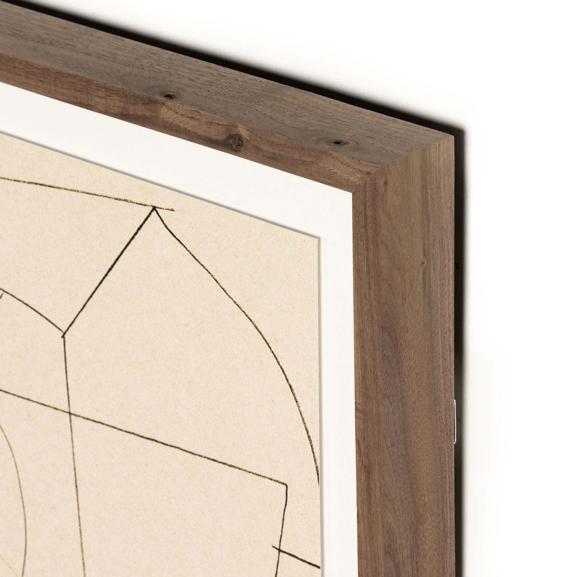 Cuisine De Campagne by Dan Hobday by Four Hands. Made from rustic 2.5 walnut, textured fine art paper in a modern style.