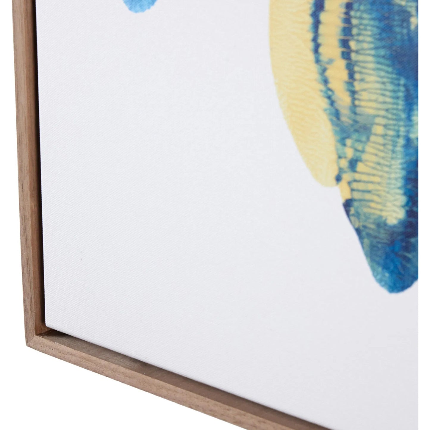 025 SI-2530747 | Closeup | Rorschach Aura Diptych by Orfeo Quagliata by Four Hands in rustic walnut floater, matte canvas. Made from rustic walnut, matte canvas in a eclectic & global style.