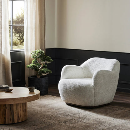 Julius Swivel Chair by Four Hands. Made from unique in a modern style.
