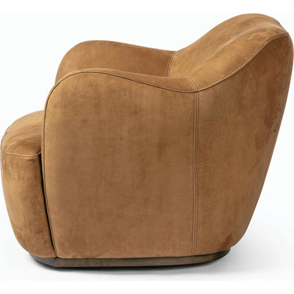 Julius Swivel Chair by Four Hands. Made from unique in a modern style.