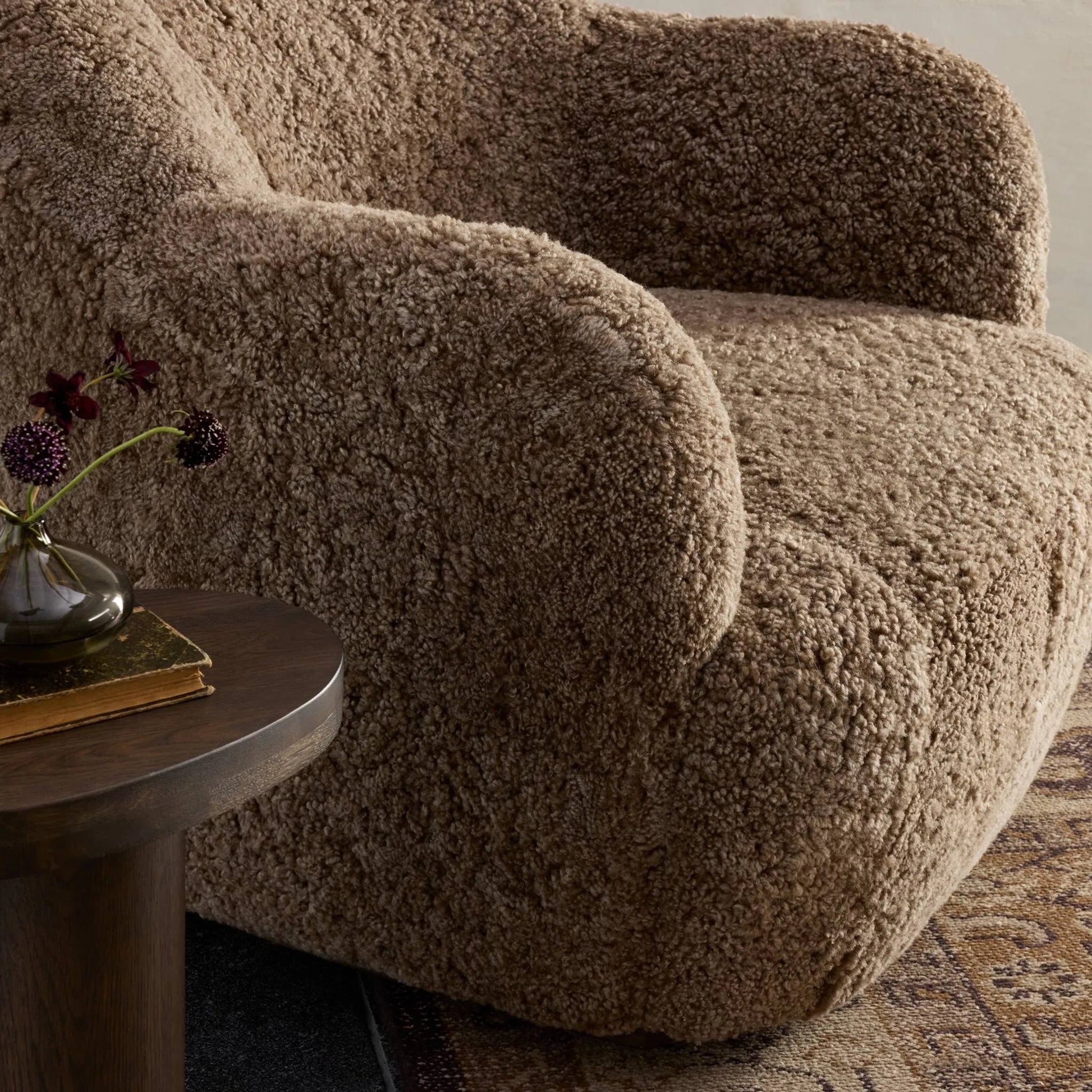 Julius Swivel Chair by Four Hands. Made from unique in a modern style.