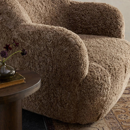 Julius Swivel Chair by Four Hands. Made from unique in a modern style.