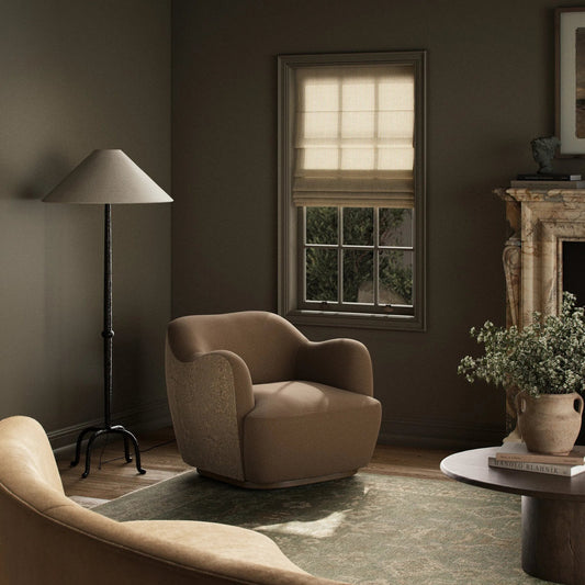 Julius Swivel Chair by Four Hands. Made from unique in a modern style.
