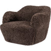 Cocoa Shearling, Sienna Brown
