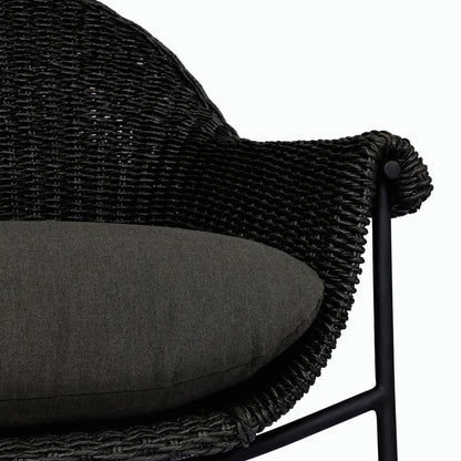 Suerte Outdoor Dining Chair by Four Hands. Made from 100% acrylic, iron, 100% polyethylene in a modern style.