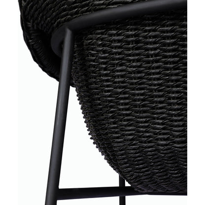 Suerte Outdoor Dining Chair by Four Hands. Made from 100% acrylic, iron, 100% polyethylene in a modern style.