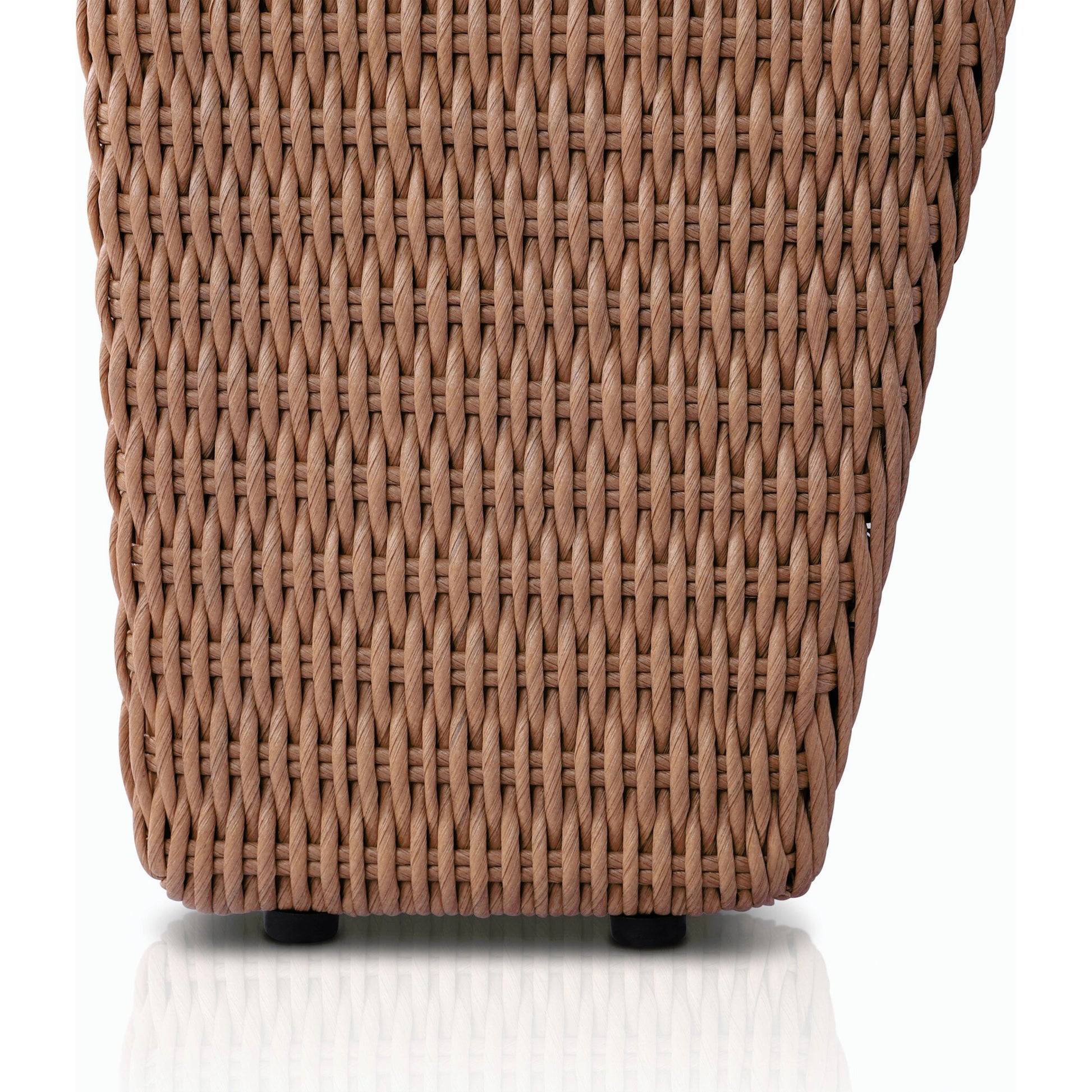 Fae Outdoor Dining Chair by Four Hands in stinson white. Made from 100% olefin, 100% polyethylene in a modern style.