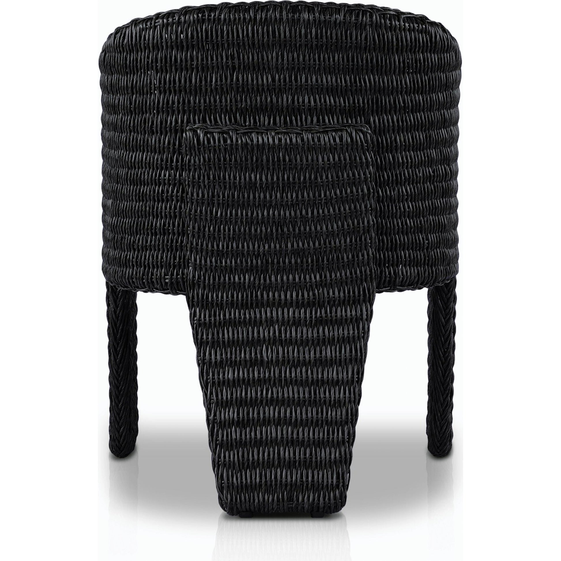Fae Outdoor Dining Chair by Four Hands in stinson white. Made from 100% olefin, 100% polyethylene in a modern style.