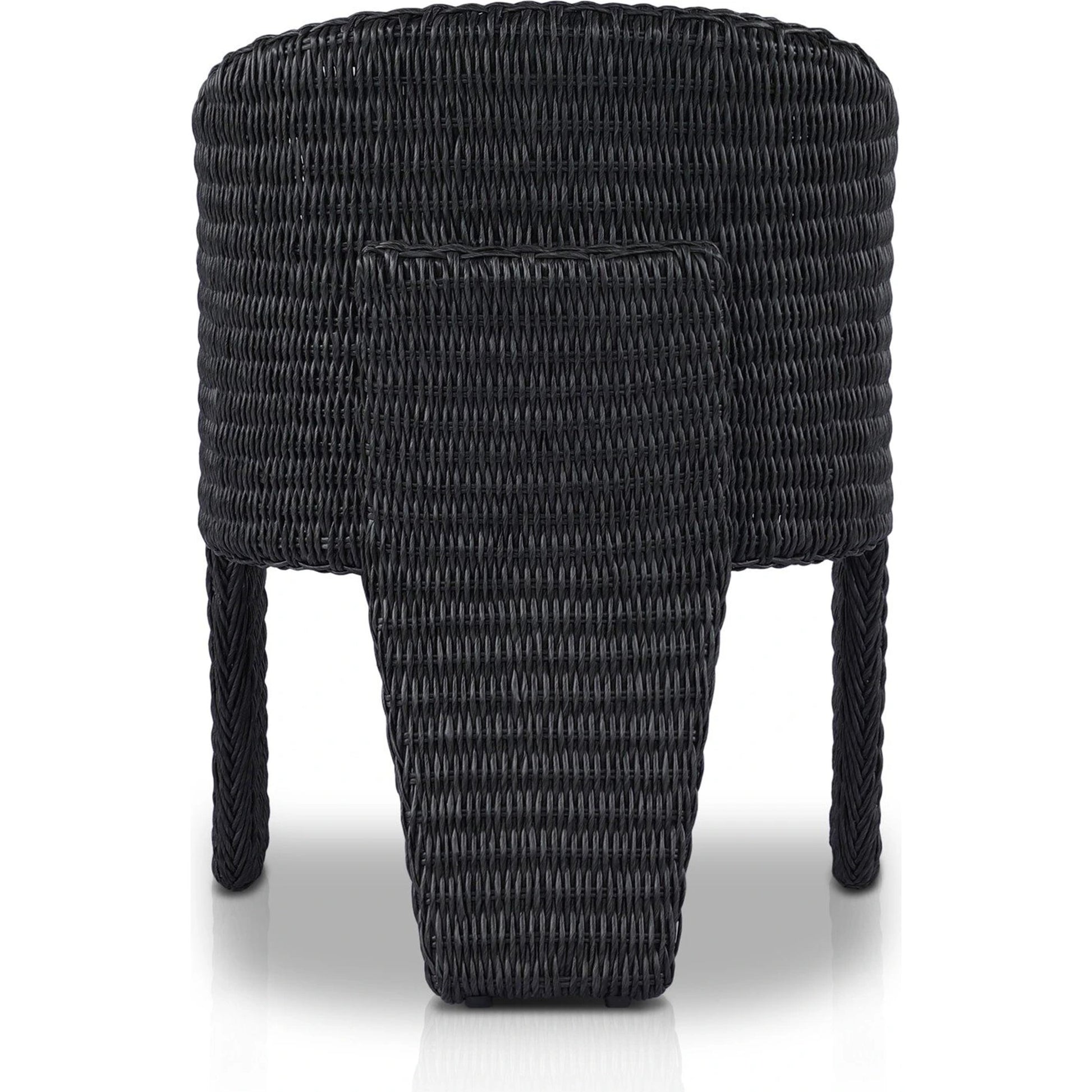 Fae Outdoor Dining Chair by Four Hands in stinson white. Made from 100% olefin, 100% polyethylene in a modern style.