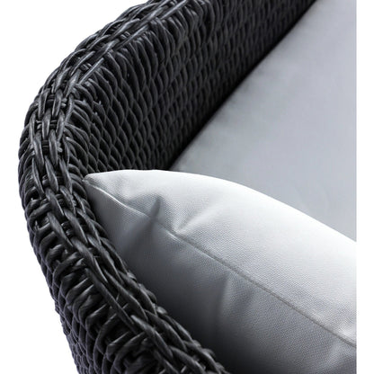 Fae Outdoor Dining Chair by Four Hands in stinson white. Made from 100% olefin, 100% polyethylene in a modern style.
