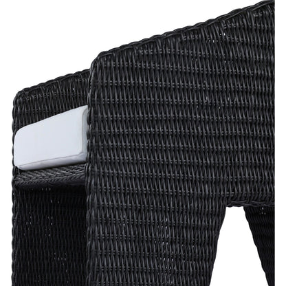 Fae Outdoor Dining Chair by Four Hands in stinson white. Made from 100% olefin, 100% polyethylene in a modern style.