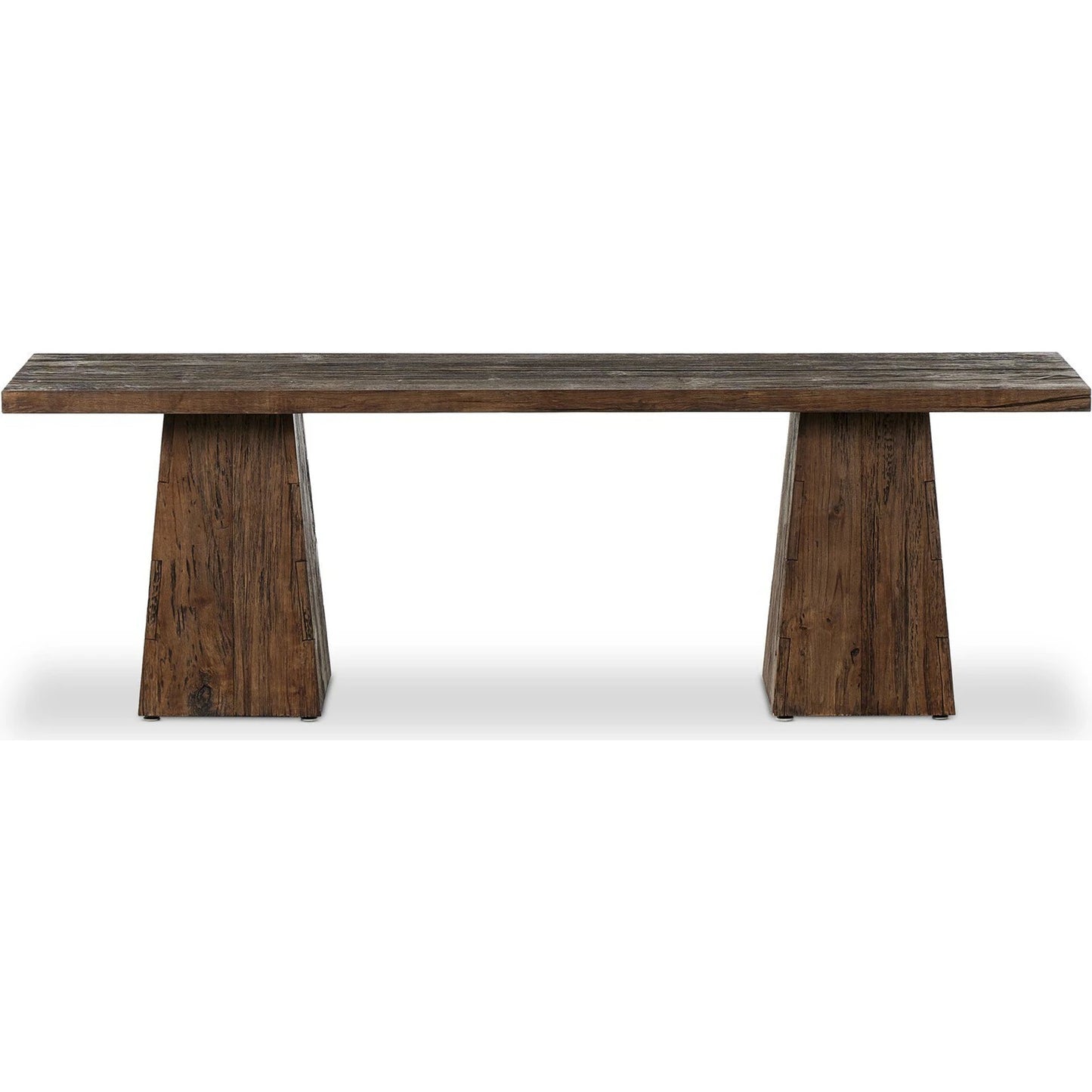 002 SI-2137188 | Additional Silo | Atlas Console Table by Four Hands in smoked alder. Made from resawn alder, engineered hardwood in a modern style.