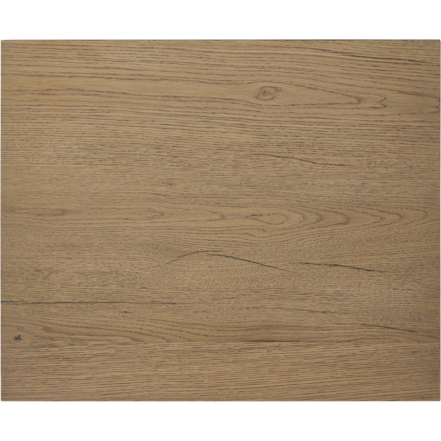 017 SI-2158220 | Closeup | Isaac End Table by Four Hands. Made from thick oak veneer, solid oak in a modern style.