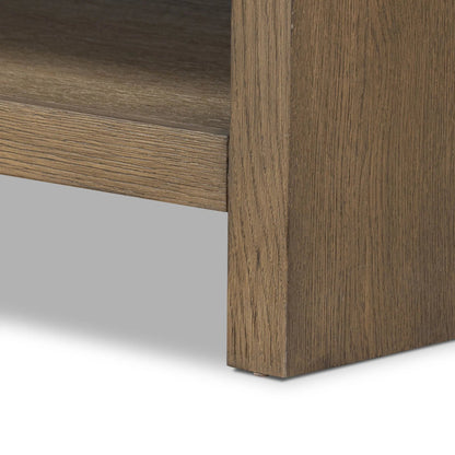 Anthem Double Vanity by Four Hands. Made from thick oak veneer, solid marble in a unique style.