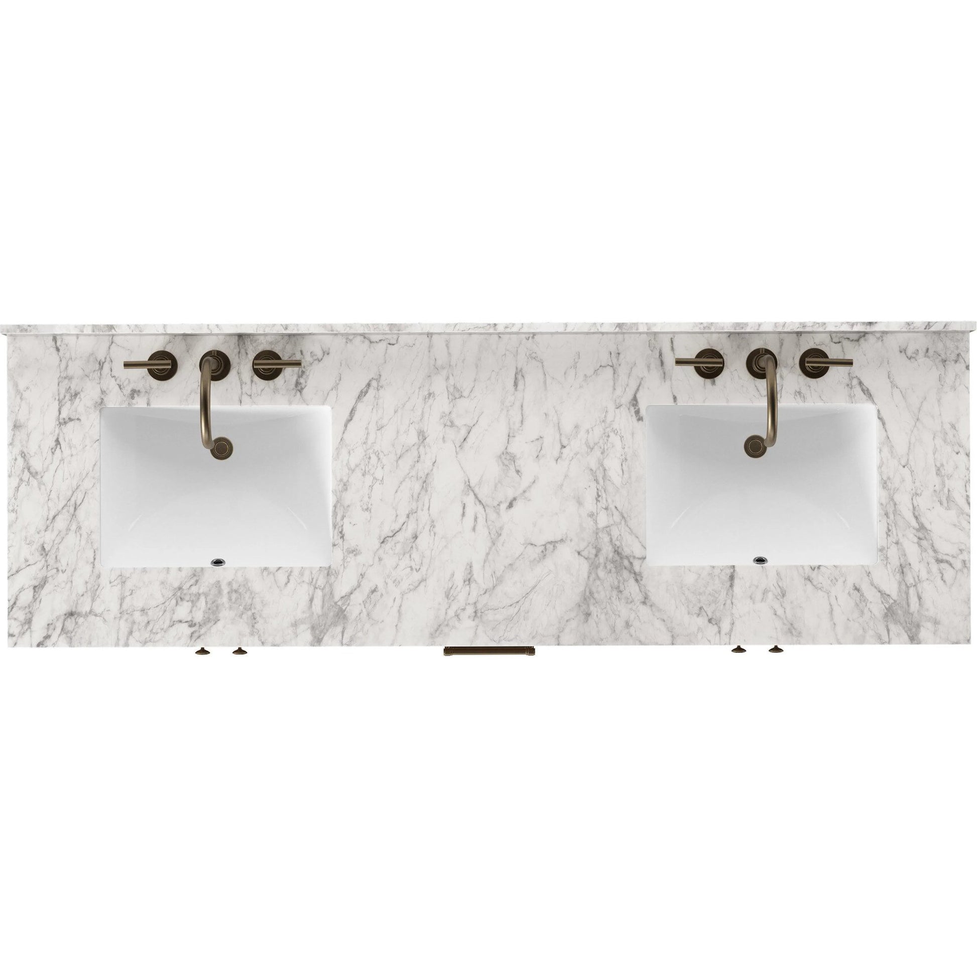 Anthem Double Vanity by Four Hands. Made from thick oak veneer, solid marble in a unique style.