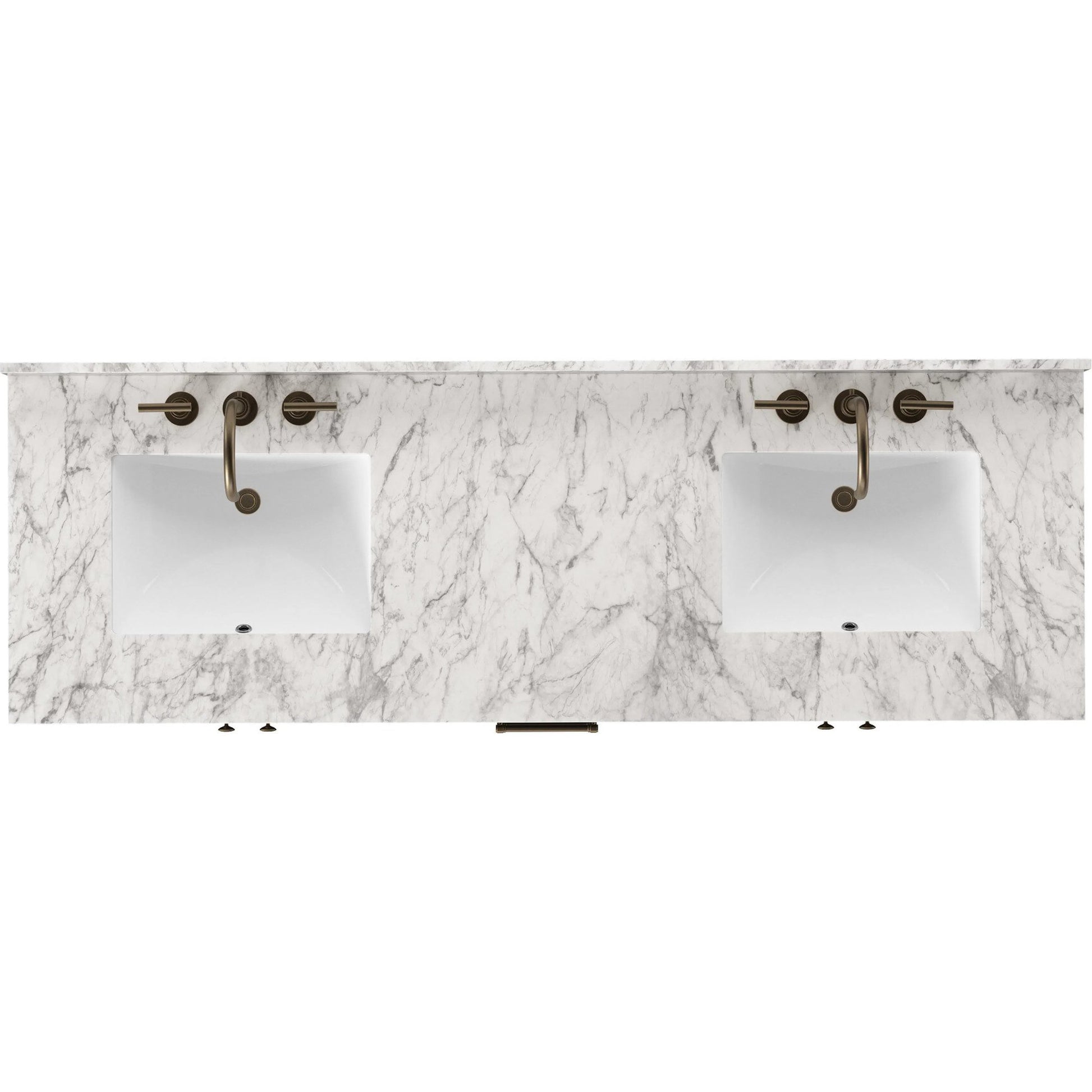 Anthem Double Vanity by Four Hands. Made from thick oak veneer, solid marble in a unique style.