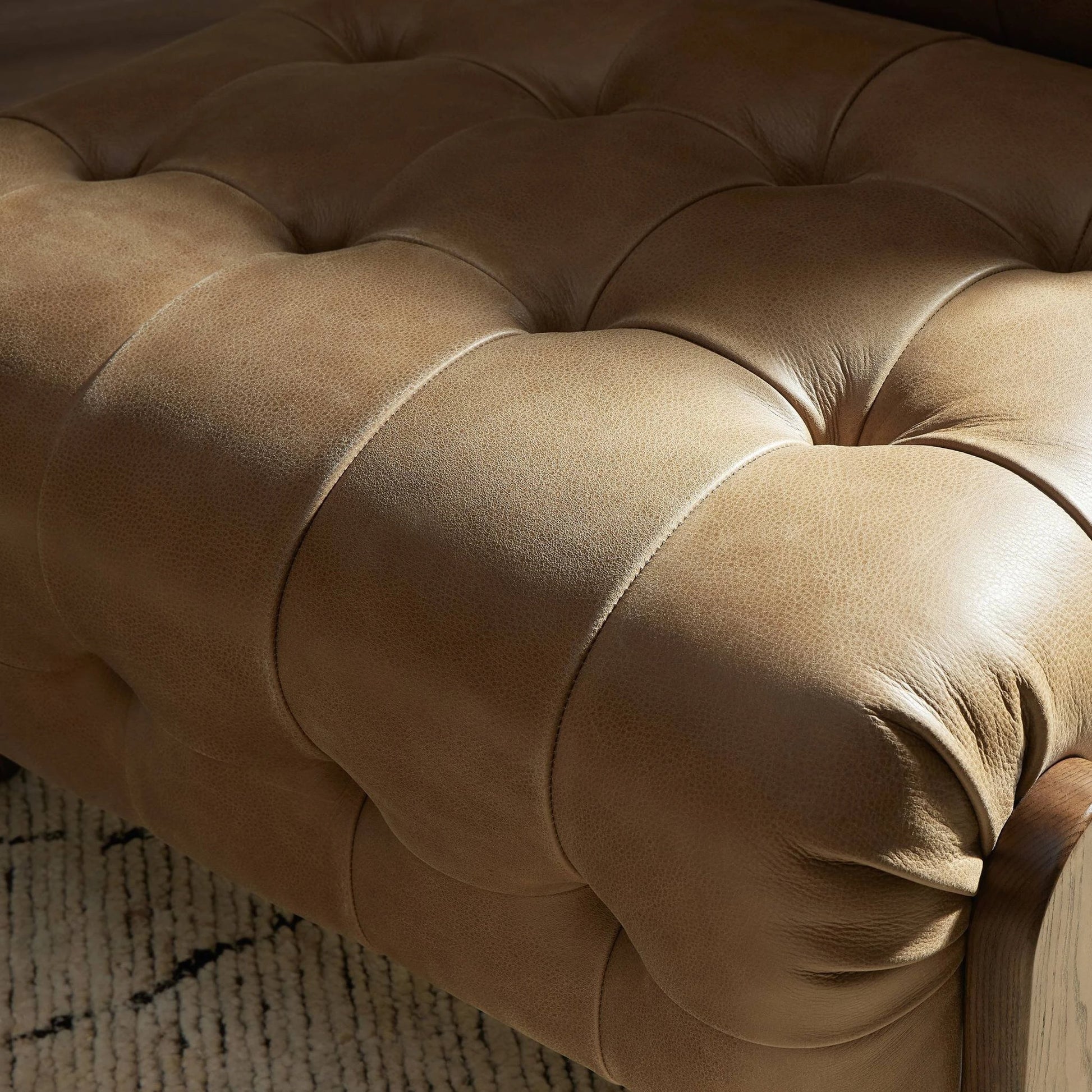 Jeremiah Chair by Four Hands in palermo drift and terra brown ash. Made from top grain leather, solid ash, 100% polyester in a modern style.