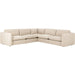 Ingel 5-Piece Sectional by Four Hands. Made from 39% linen, 35% cotton, 26% polyester, poplar plywood, 100% polyester in a modern style.