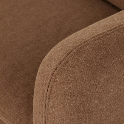 Ingel 5-Piece Sectional by Four Hands. Made from 39% linen, 35% cotton, 26% polyester, poplar plywood, 100% polyester in a modern style.