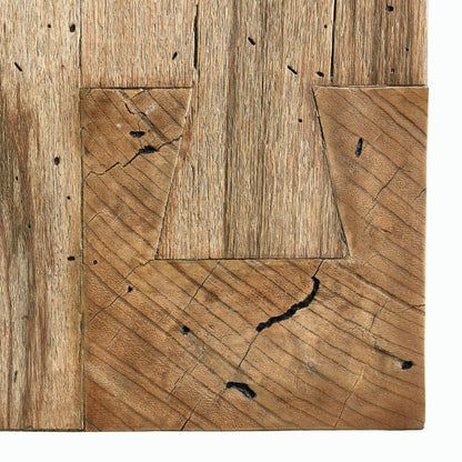Abaso Accent Bench by Four Hands in ebony rustic wormwood oak. Made from thick oak veneer, engineered hardwood in a modern style.