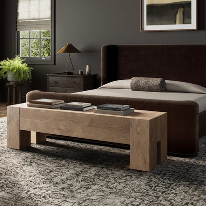 Abaso Accent Bench by Four Hands. Made from unique in a modern style.