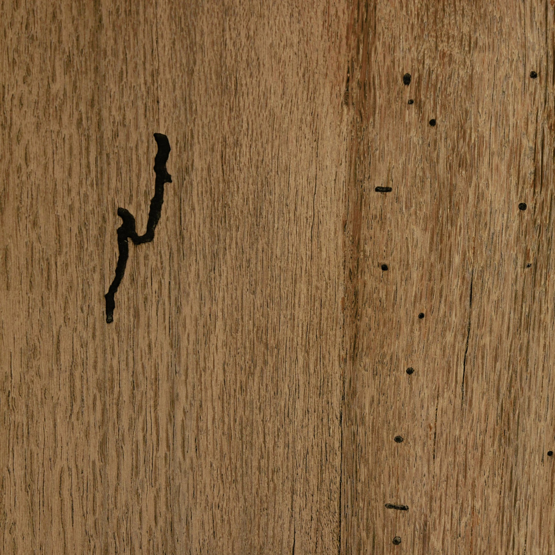 Abaso Media Console by Four Hands. Made from thick oak veneer in a modern style.