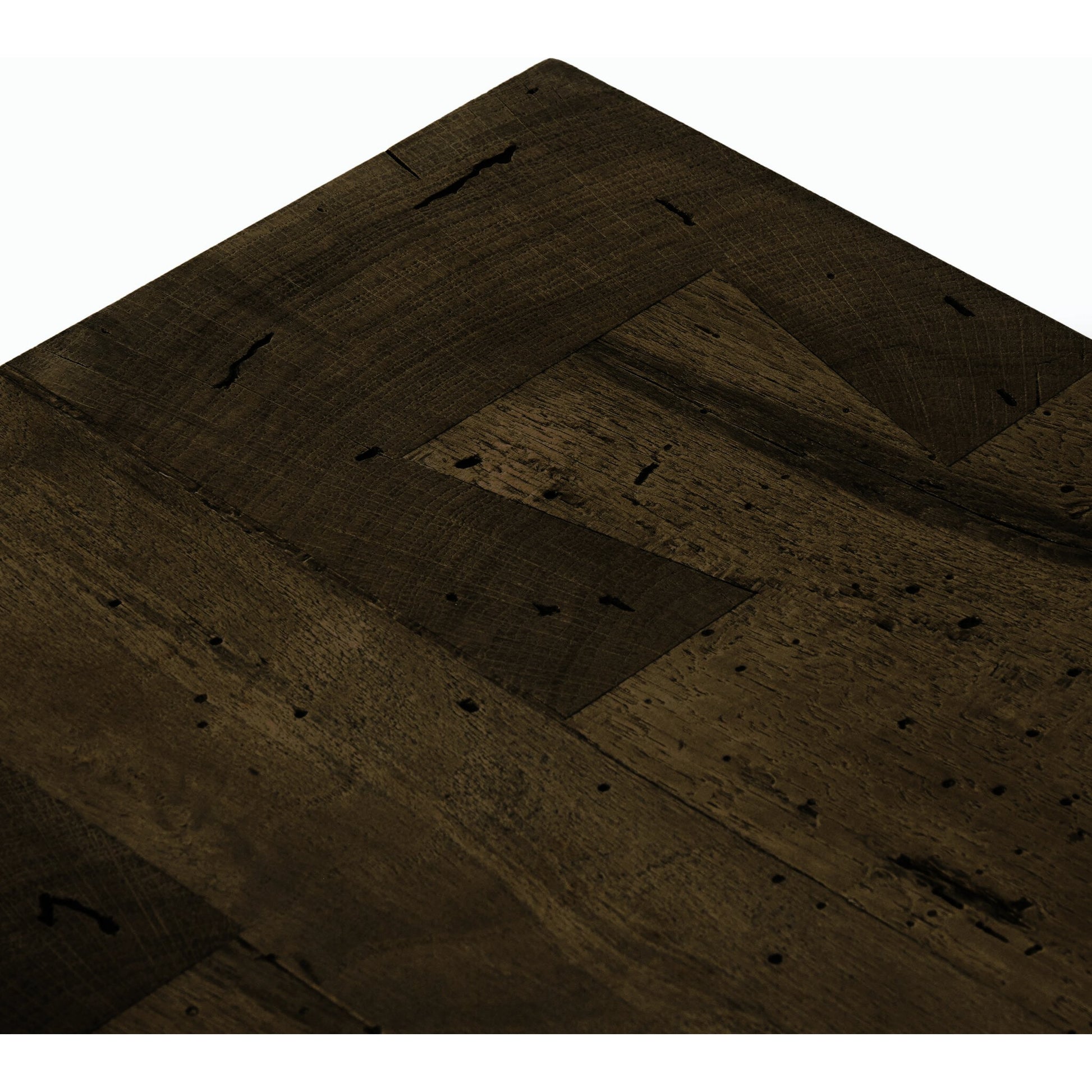 Abaso Media Console by Four Hands. Made from thick oak veneer in a modern style.
