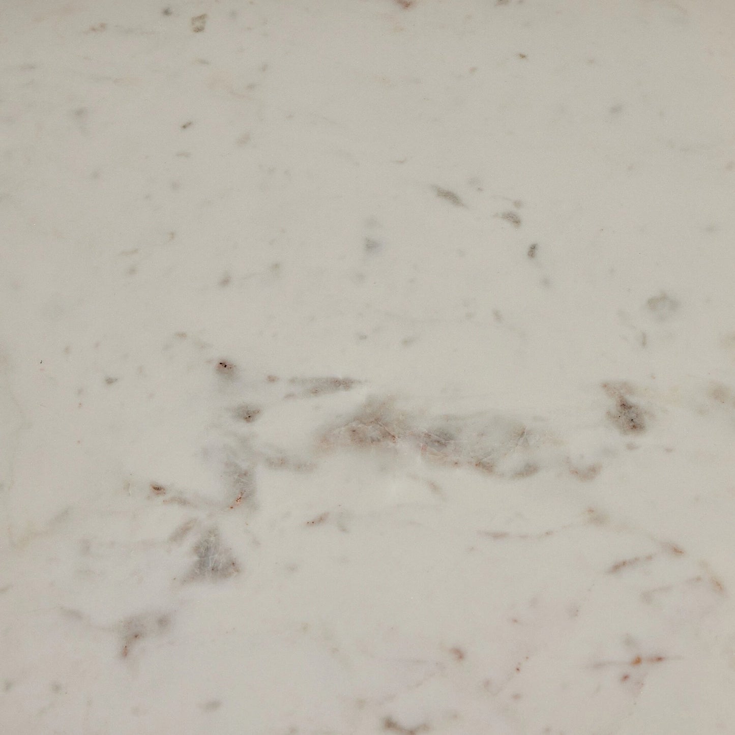 010 SI-2137625 | Closeup | Terrell Large Console Table by Four Hands in polished white marble, raw black. Made from solid marble, aluminum, engineered hardwood in a modern style.