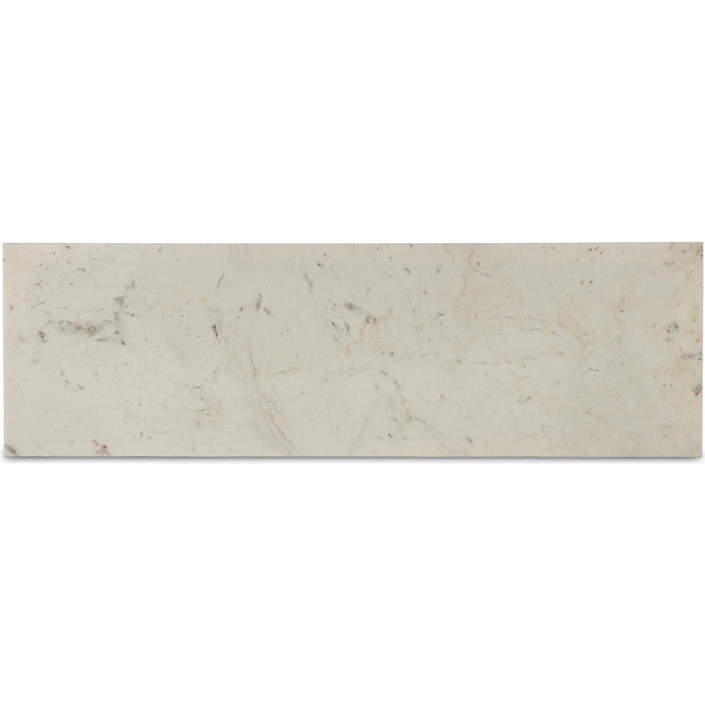 005 SI-2137625 | Additional Silo | Terrell Large Console Table by Four Hands in polished white marble, raw black. Made from solid marble, aluminum, engineered hardwood in a modern style.