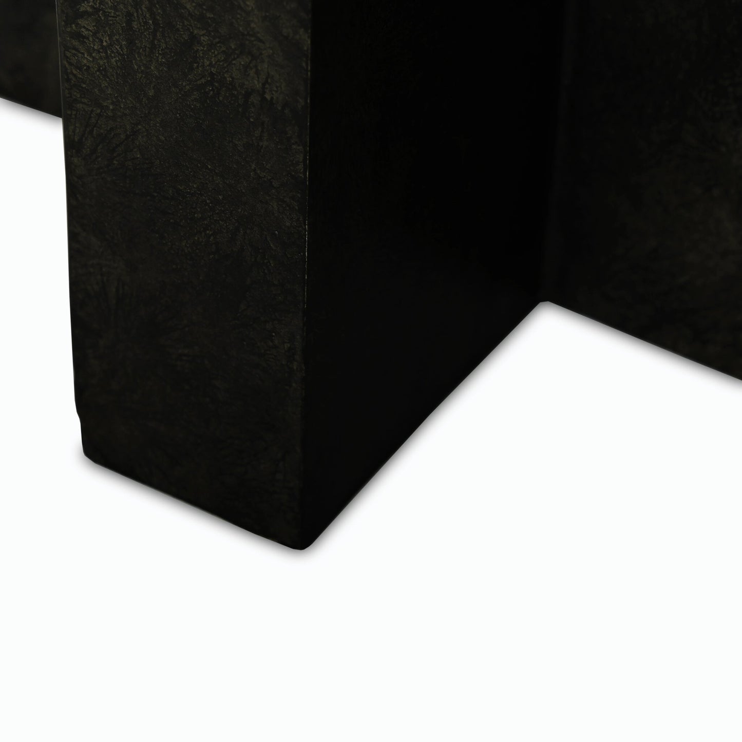 017 SI-2158538 | Closeup | Terrell Large Console Table by Four Hands. Made from solid marble, aluminum, engineered hardwood in a modern style.
