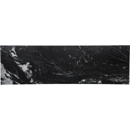 Terrell Large Console Table by Four Hands. Made from solid marble, aluminum, engineered hardwood in a modern style.