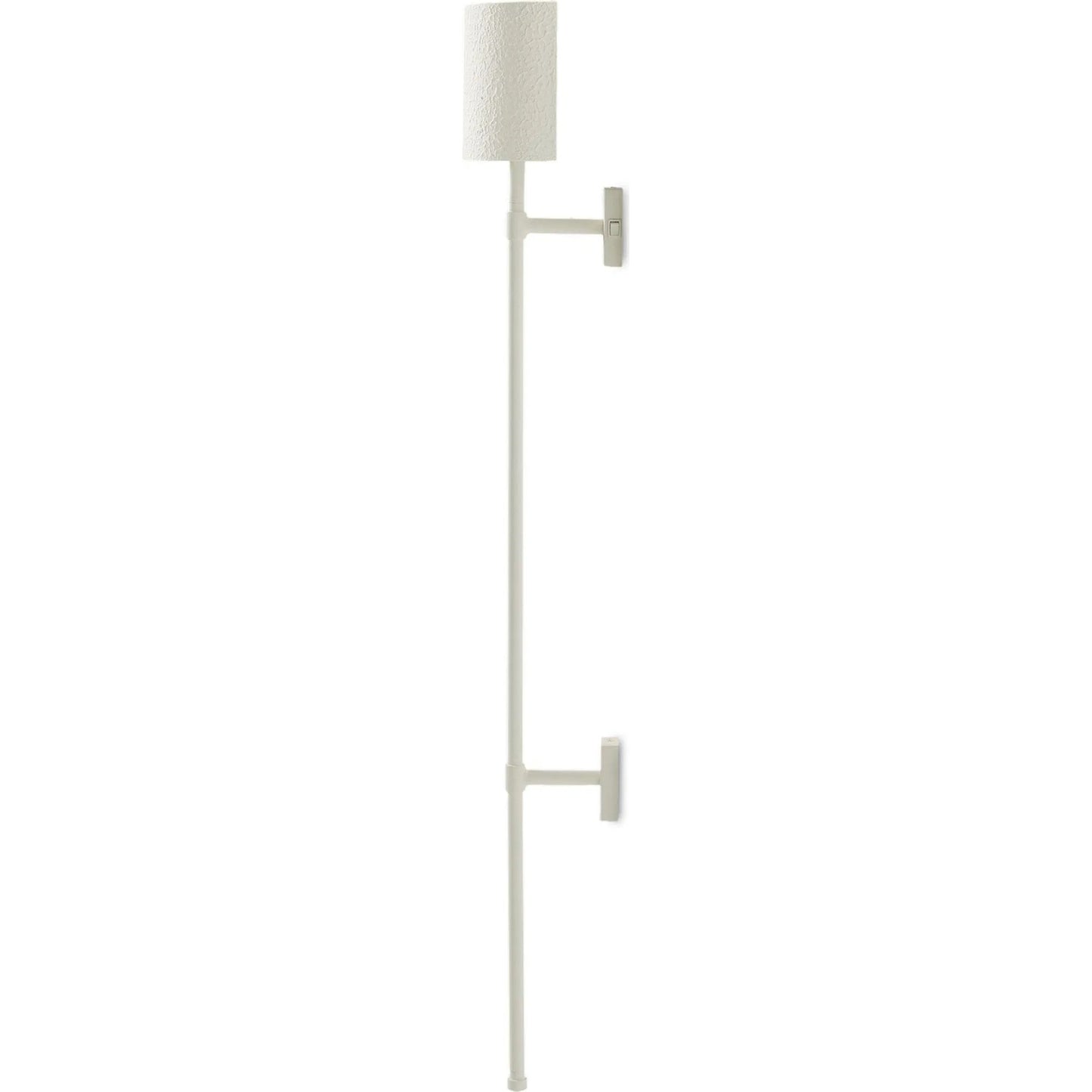 003 SI-2635330 | Additional Silo | Maurice Sconce by Four Hands in matte white plaster, matte white iron. Made from iron in a unique style.