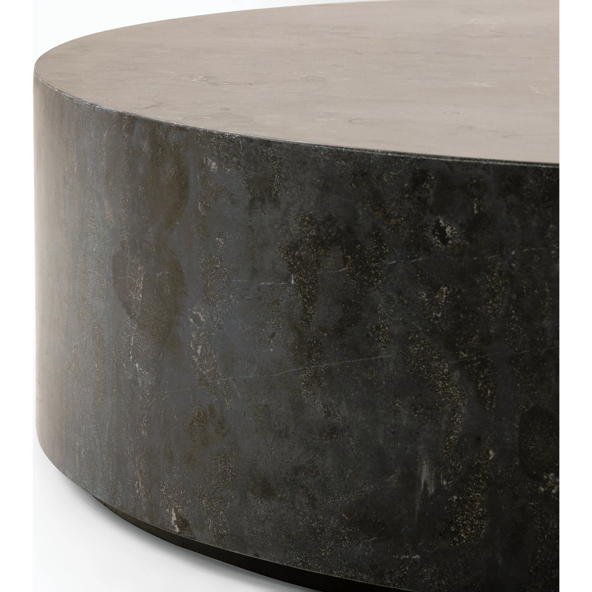 Kramer Coffee Table by Four Hands in bluestone. Made from bluestone, poplar plywood in a modern style.