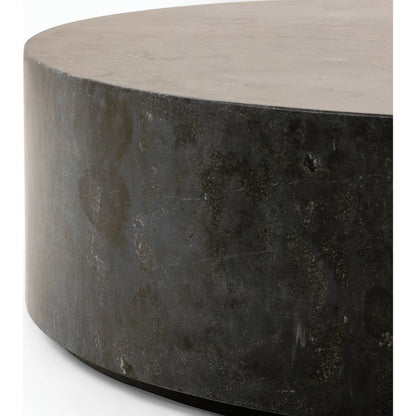 Kramer Coffee Table by Four Hands in bluestone. Made from bluestone, poplar plywood in a modern style.
