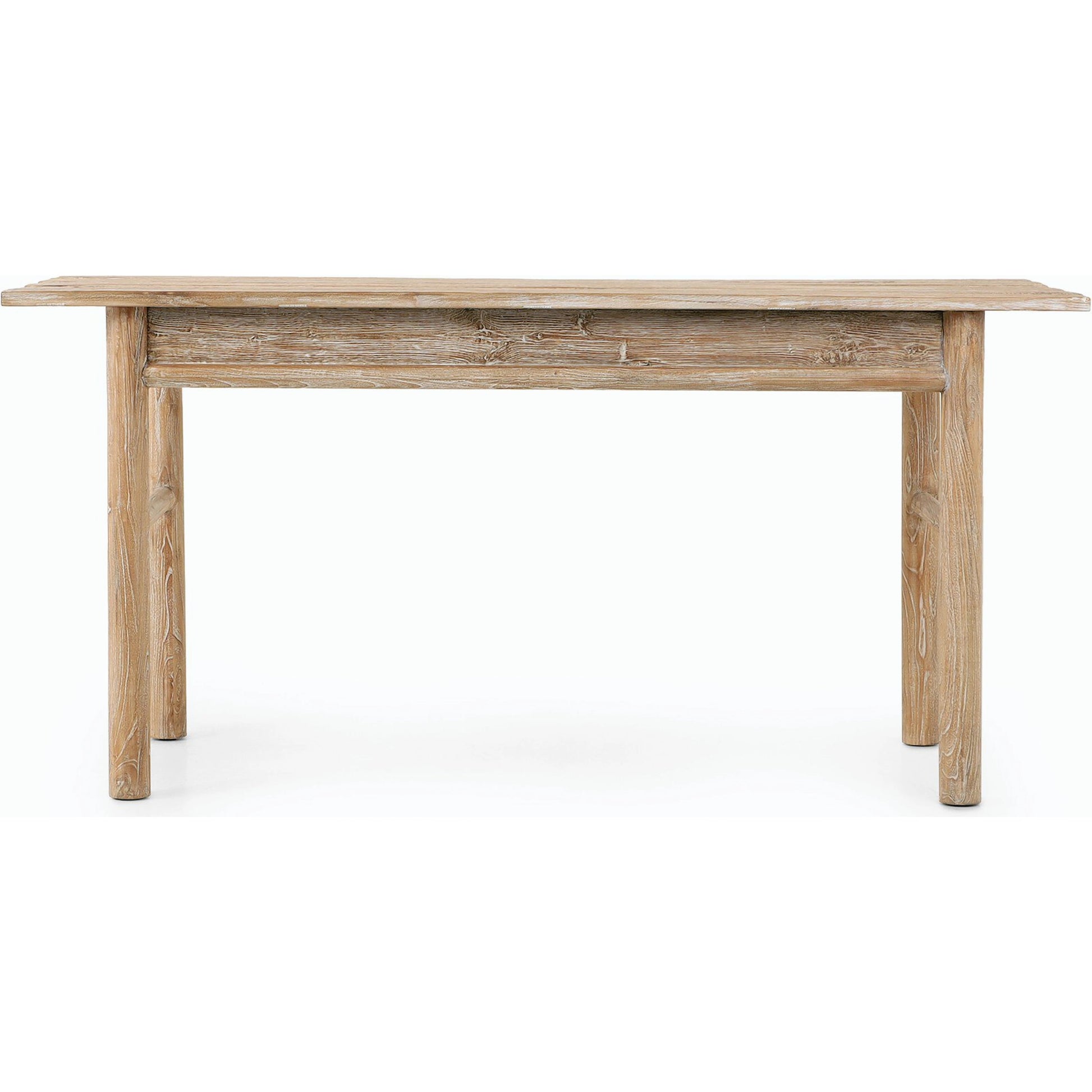 Griffith Desk by Four Hands in whitewash. Made from unique in a modern style.