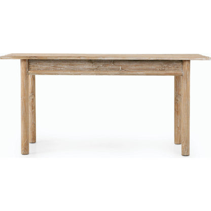 Griffith Desk by Four Hands in whitewash. Made from unique in a modern style.